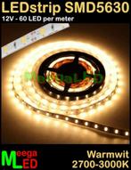 LED Strip LEDstrip SMD 5630 - 60 LED/m - IP65 WarmWit 5 mtr., Ophalen of Verzenden, Nieuw, LEDstrip