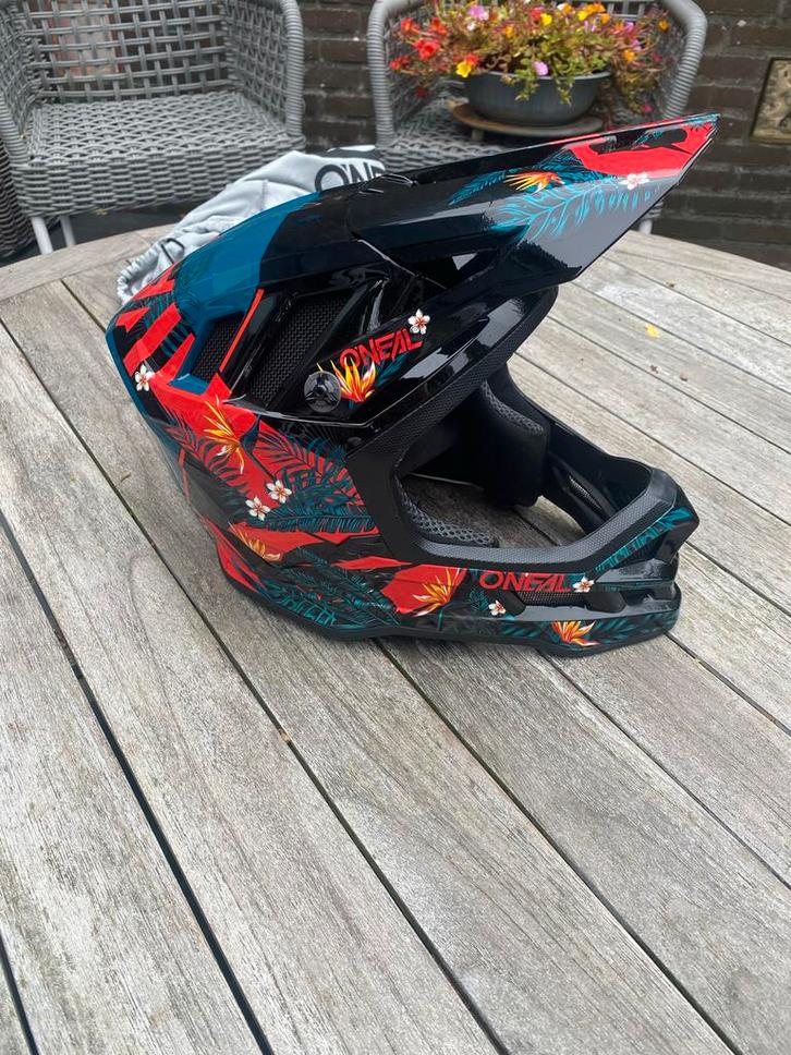O'Neal MTB Fullface Helm mountainbike Maat M, Fietsen en Brommers, Fietsaccessoires | Fietshelmen, Zo goed als nieuw, Heer of Dame