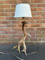 Geweilamp.schemerlamp.geweien.edelhert.damhert.tafellamp., Ophalen of Verzenden, Nieuw