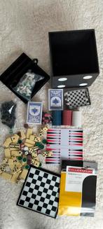 Kubus met 6 spellen - dobbelsteen design, Gebruikt, Gallery Play, Ophalen of Verzenden, Een of twee spelers