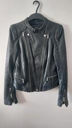 Zara Trafaluc leren biker jacket M, Maat 38/40 (M), Ophalen of Verzenden, Gedragen, Zara