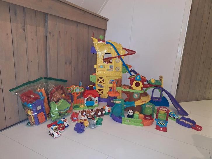 Grote set V tech Toet Toet auto's en Zoef Zoef dieren, Kinderen en Baby's, Speelgoed | Vtech, Gebruikt, 2 tot 4 jaar, Ophalen of Verzenden