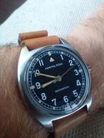 Hamilton Khaki, Sieraden, Tassen en Uiterlijk, Overige merken, Leer, Staal, Ophalen of Verzenden