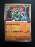 Team Rocket's Tyranitar (xDRI 096) Staff Promo - Mint, Ophalen of Verzenden, Nieuw, Losse kaart, Foil
