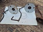 2x straatlamp stallamp buitenlamp,beugel muurlamp boog REVO, Ophalen