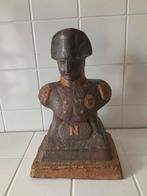 Antieke buste Napoleon Bonaparte gietijzer, Ophalen, Landmacht, Overige gebieden, Miniatuur of Beeldje