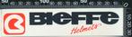 Sticker: Bieffe - Helmets (1), Ophalen of Verzenden, Zo goed als nieuw, Auto of Motor