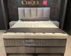 Norma Boxspring Mirage Hotel Chique Dreambedden, Ophalen of Verzenden, Nieuw, Tweepersoons, Grijs