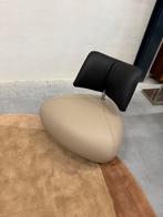 Nieuw Leolux Pallone Fauteuil senso leer Design stoel zwart, Leolux, Nieuw, Leer, Ophalen of Verzenden