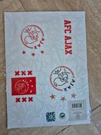 8 Ajax Raamstickers - Nieuw!, Ophalen of Verzenden, Nieuw, Ajax, Poster, Plaatje of Sticker