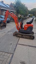 Kubota U10-3 minigraver, Ophalen, Graafmachine