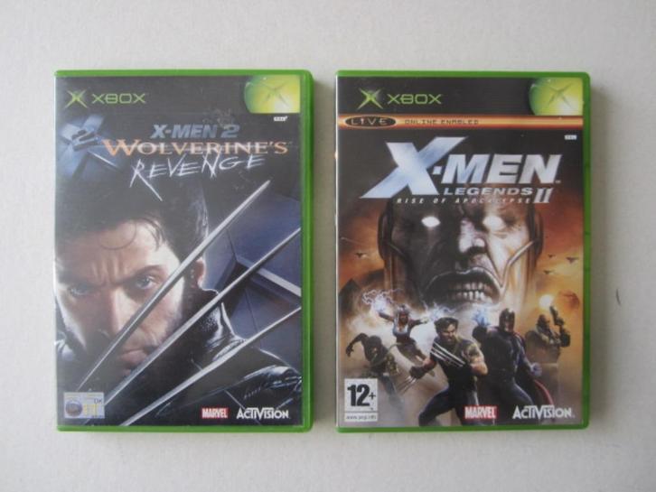 X-Men Legends of Wolverine Xbox, Spelcomputers en Games, Games | Xbox Original, Zo goed als nieuw, Avontuur en Actie, 1 speler