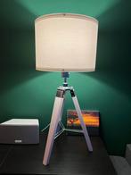 Designlampen - 2 stuks, verschillende kappen, Huis en Inrichting, Lampen | Tafellampen, Ophalen, Gebruikt, Metaal
