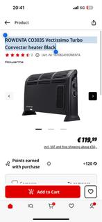 Rowenta CO3035 Convector Kachel - Zo Goed Als Nieuw, Huis en Inrichting, Kachels, Ophalen, Overige soorten, Elektrisch, Zo goed als nieuw