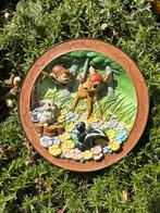 Bambi Decoratief Bord, Ophalen of Verzenden, Overige figuren, Zo goed als nieuw, Servies