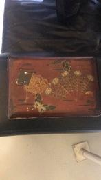 Oude Japanse lakdoos., Antiek en Kunst, Ophalen of Verzenden