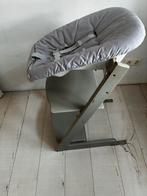 Stokke Tripp Trapp stoel met baby set, Kinderen en Baby's, Kinderstoelen, Ophalen, Gebruikt, Meegroeistoel, Gordel(s)