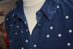 Stippen blouse donkerblauw zijde Sezane, maat 38, Kleding | Dames, Blauw, Maat 38/40 (M), Ophalen of Verzenden, Zo goed als nieuw