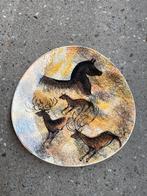 retro vintage schaal design met paarden, Antiek en Kunst, Antiek | Keramiek en Aardewerk, Ophalen of Verzenden