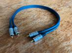 Profigold RCA-RCA analoge audio interconnect 50cm, Ophalen of Verzenden, Gebruikt, Minder dan 2 meter, Interlink-kabel