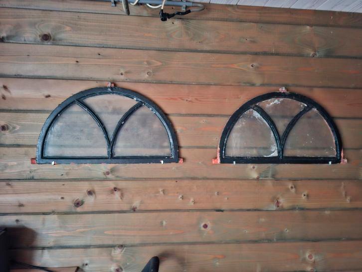 Gietijzeren Stalramen - 3 stuks, Doe-het-zelf en Verbouw, Glas en Ramen, Ophalen of Verzenden