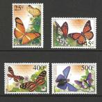 Antillen 1386-1389 insecten vlinders motten fauna bloemen 20, Dier of Natuur, Verzenden, Postfris