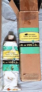 TK GEBRANDE LIJNOLIEVERF VOOR KUNSTENAARS VERFFABRIEK DE VOS, Ophalen of Verzenden, Gebruikt, Olieverf