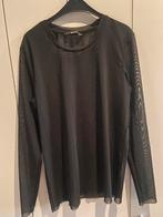 T-shirt Mesh shirt met stipjes Only XS 34 tule nouwen, Only, Zwart, Ophalen of Verzenden, Zo goed als nieuw