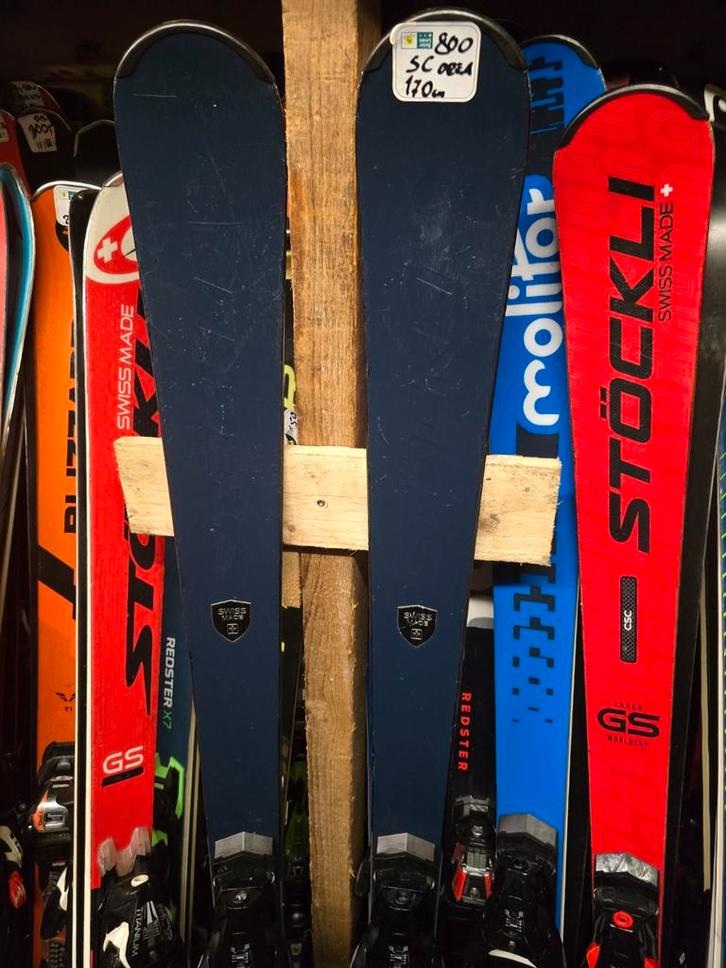 170cm STOCKLI LASER SC OREA LUXE UITVOERING VOOR KENNERS, Sport en Fitness, Skiën en Langlaufen, Zo goed als nieuw, Ski's, Skiën