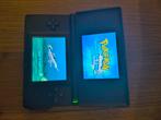 Nintendo ds Lite zgan met Pokemon Soulsilver, Spelcomputers en Games, Ophalen of Verzenden, Zo goed als nieuw, Zwart, DS Lite