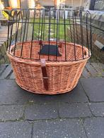 Hondenfietsmand met stalen frame, Ophalen of Verzenden, Gebruikt, Fietsmand, Stuurbevestiging