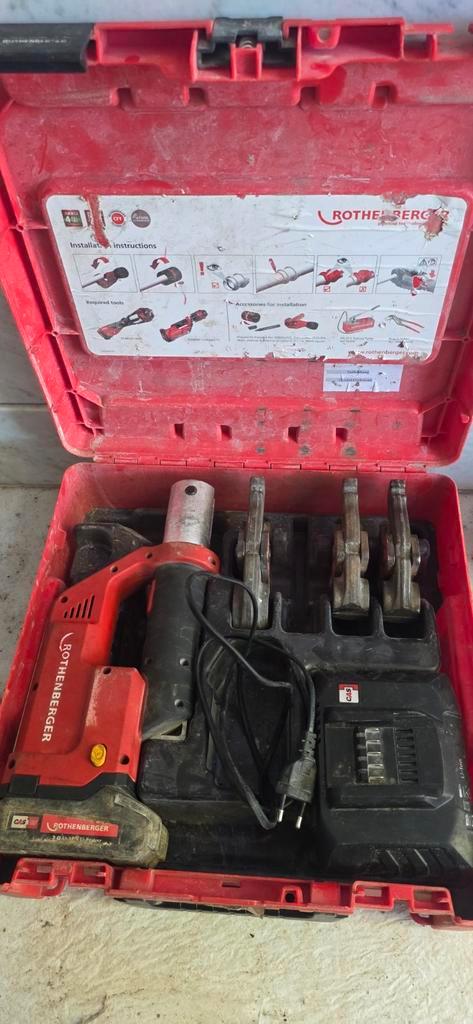ROTHENBERGER PERSTANG - Complete Set, Doe-het-zelf en Verbouw, Gereedschap | Overige machines, Ophalen of Verzenden