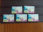 2001 - 5 kinderzegels d (971b), Verzenden, Gestempeld