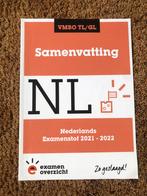 Examen Nederlands samenvattingsboek, VMBO, Ophalen of Verzenden, Nederlands, ExamenOverzicht