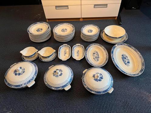 Butterfly servies, Société Céramique, 50-delig., Huis en Inrichting, Keuken | Servies, Zo goed als nieuw, Overige stijlen, Porselein
