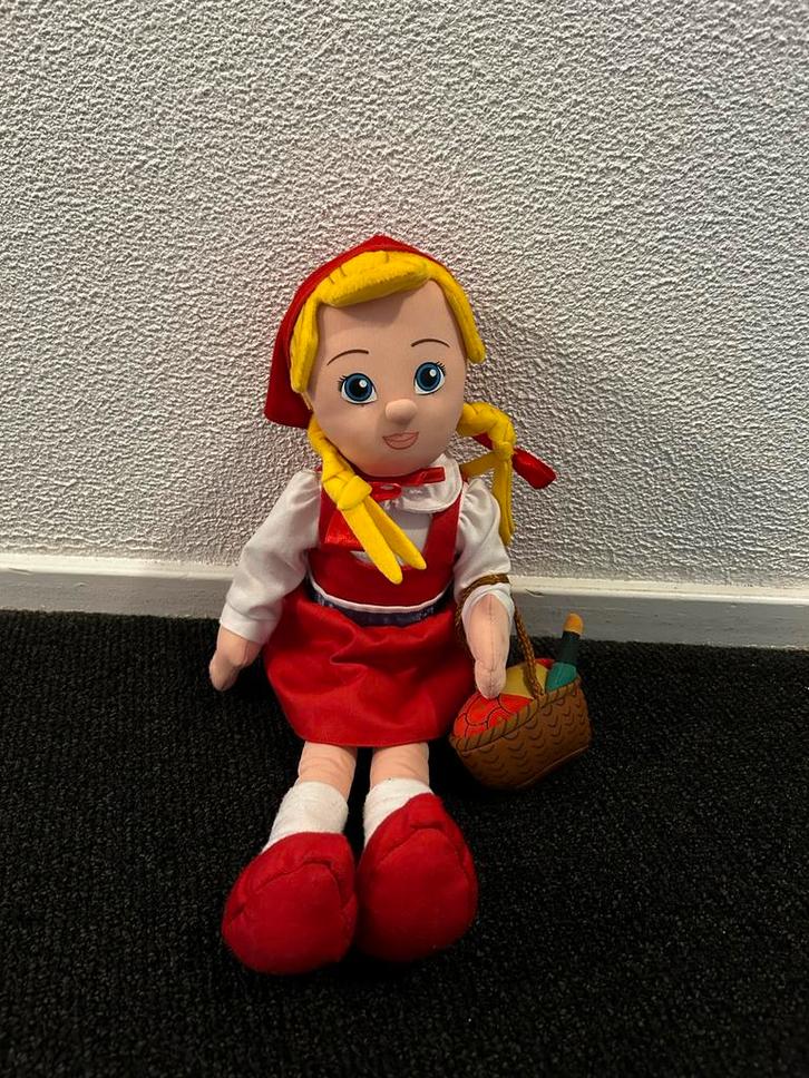 Efteling Knuffels - Roodkapje, Geitje, Prinses, Kinderen en Baby's, Speelgoed | Knuffels en Pluche, Zo goed als nieuw, Overige typen