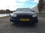 Audi A3 35 TFSI 180pk S-line s Tronic 2018 Black edition, 1498 cc, 4 cilinders, Leder en Stof, Zwart