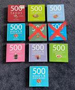 500 recepten boeken 10 stuks, Ophalen of Verzenden, Gelezen