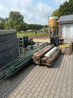 Heras hekwerk harmonicagaas, Tuin en Terras, Tuinhekken en Hekwerk, Ophalen of Verzenden, Zo goed als nieuw, IJzer, Gaashekwerk