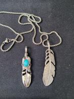 Halsketting + armband  en hangers, Sieraden, Tassen en Uiterlijk, Ringen, Ophalen of Verzenden, Nieuw, IJzer of Staal, Dame of Heer