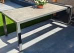 Hartman Tuintafel 210x90 cm, Tuin en Terras, Tuintafels, Ophalen, Zo goed als nieuw, Rechthoekig, Metaal