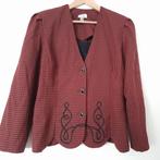 Dames blazer/ jasje. Maat XL/16, Kleding | Dames, Ophalen of Verzenden, Zo goed als nieuw, Zwart