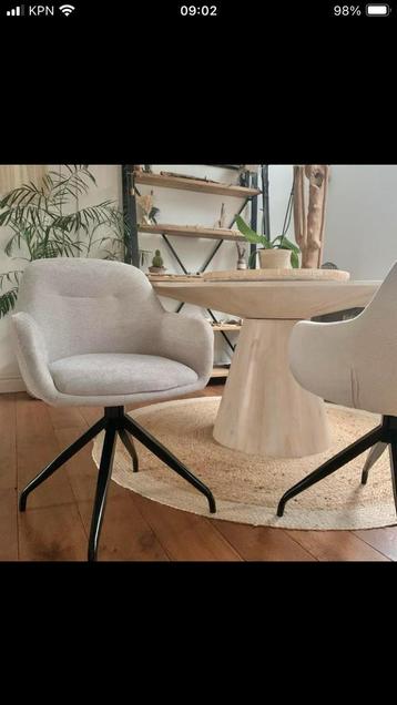 Te koop: NIEUW IN DOOS: 3x Kick Ayla draaistoel champagne beschikbaar voor biedingen