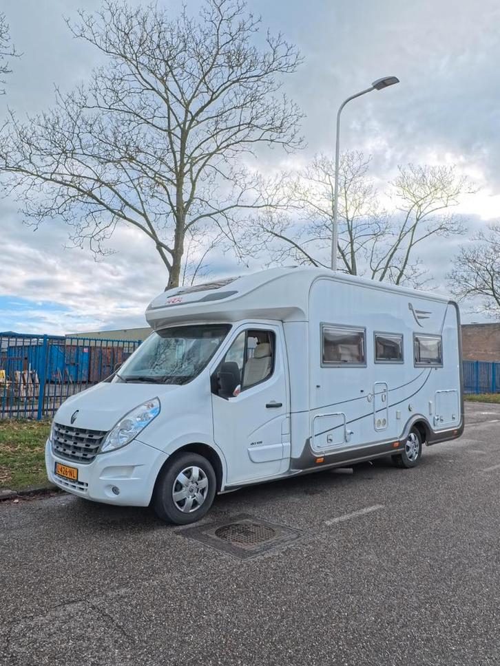 Renault Master Camper 2014 61067 km midden hefbed, Caravans en Kamperen, Campers, Particulier, tot en met 4, Half-integraal, Ophalen