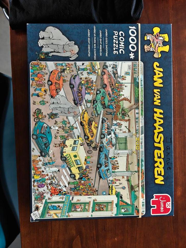 Jan van Haasteren Puzzels - Uren Puzzelplezier!, Hobby en Vrije tijd, Denksport en Puzzels, Zo goed als nieuw, Legpuzzel, 500 t/m 1500 stukjes
