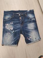 Dsquared2 korte spijkerbroek, Dsquared2, Blauw, W32 (confectie 46) of kleiner, Ophalen of Verzenden