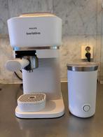 Philips Baristina espressomachine + melkopschuimer, Afneembaar waterreservoir, Espresso apparaat, Zo goed als nieuw, 2 tot 4 kopjes