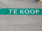 Te koop emaille  dubbel zijdig Tekoop, Antiek en Kunst, Ophalen of Verzenden