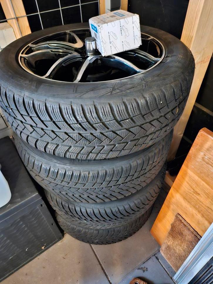 Winterbanden + Velg, Vredestein Wintrac pro 225/55 r 18 102V, Auto-onderdelen, Banden en Velgen, Banden en Velgen, Winterbanden