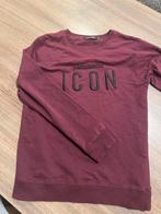 Dsquared2 Icon Trui - Maat S, Kleding | Heren, Truien en Vesten, Ophalen of Verzenden, Zo goed als nieuw, Maat 48/50 (M), Rood